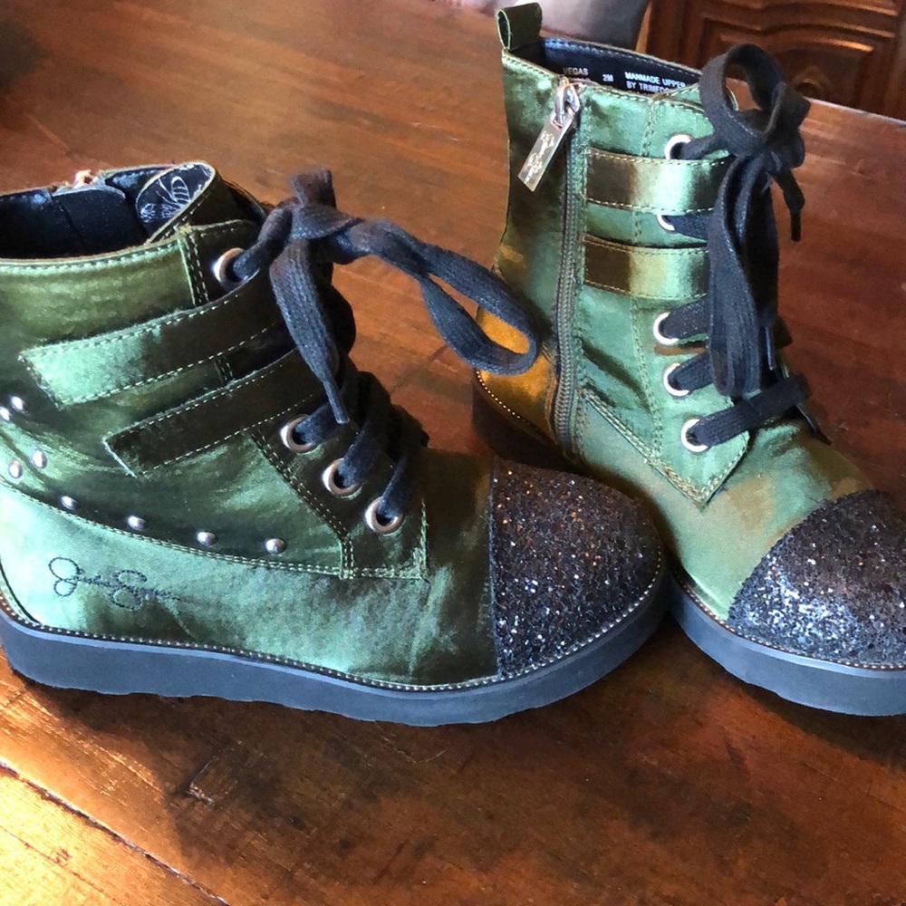 Jessica Simpson Vegas Combat Boots